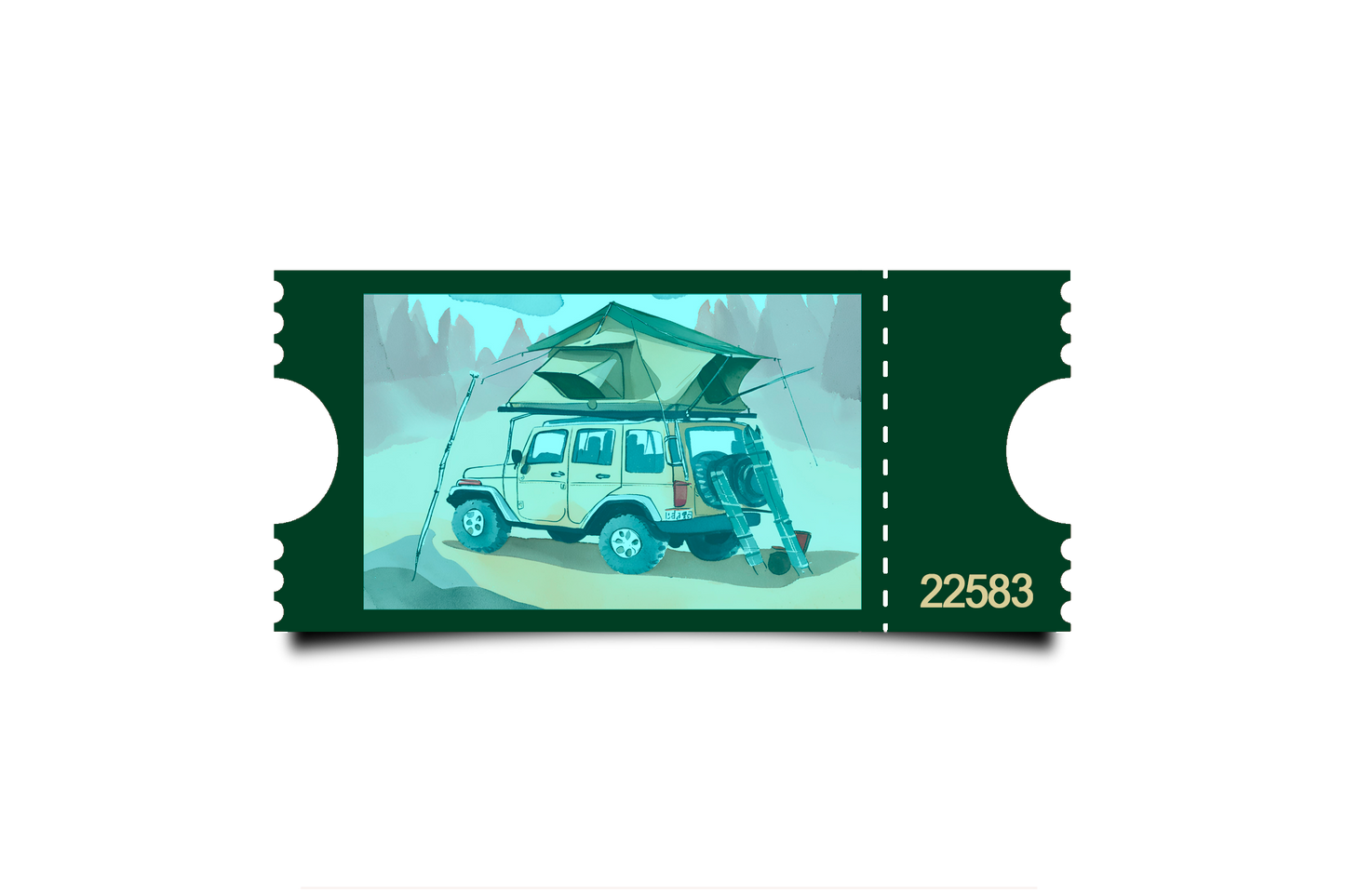 Boleto Ilustracion N 22583