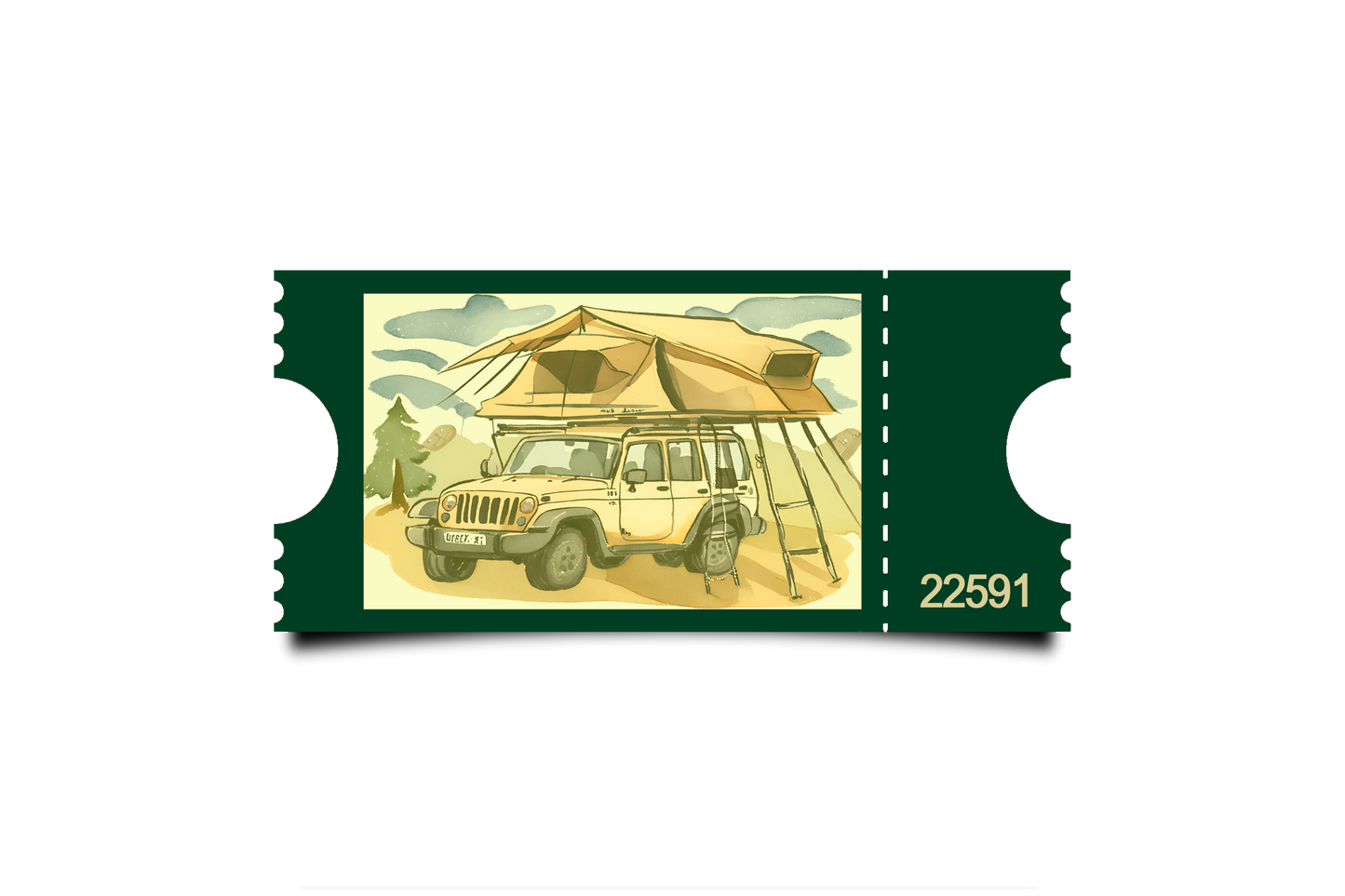 Boleto Ilustracion N 22591