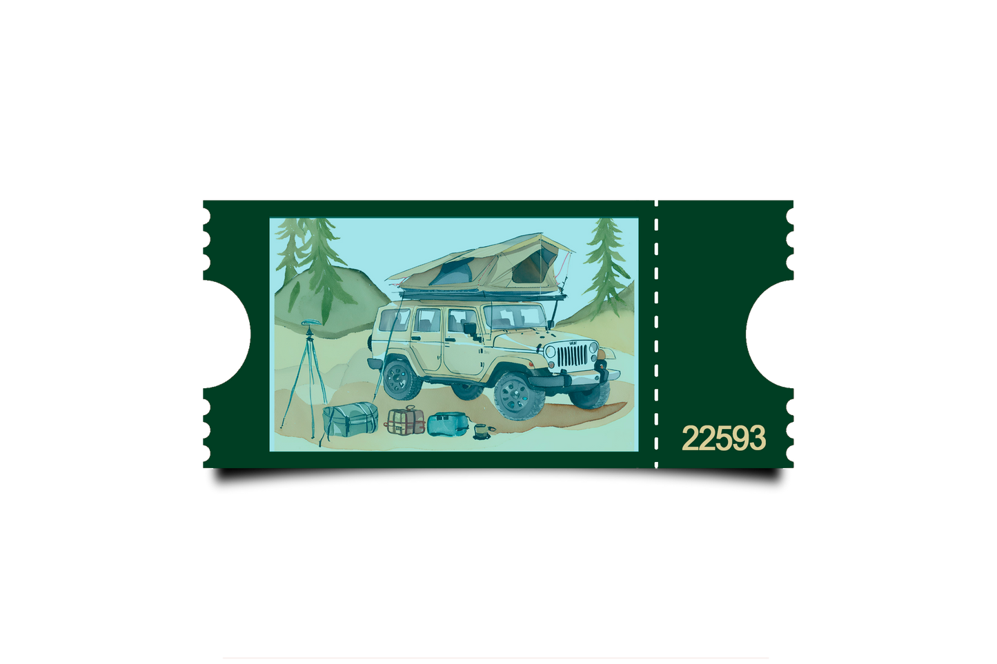 Boleto Ilustracion N 22593