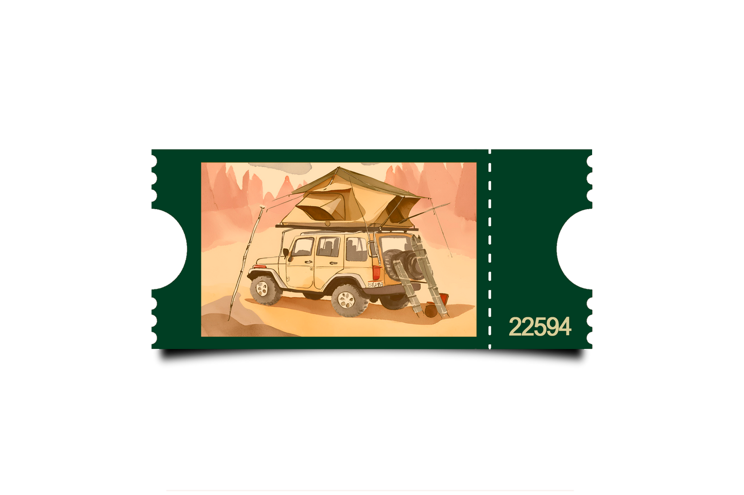 Boleto Ilustracion N 22594