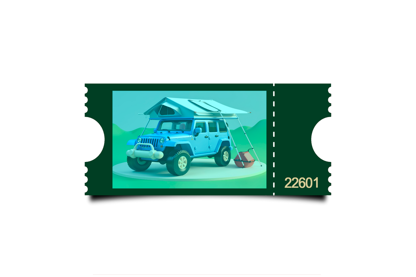 Boleto Ilustracion N 22601