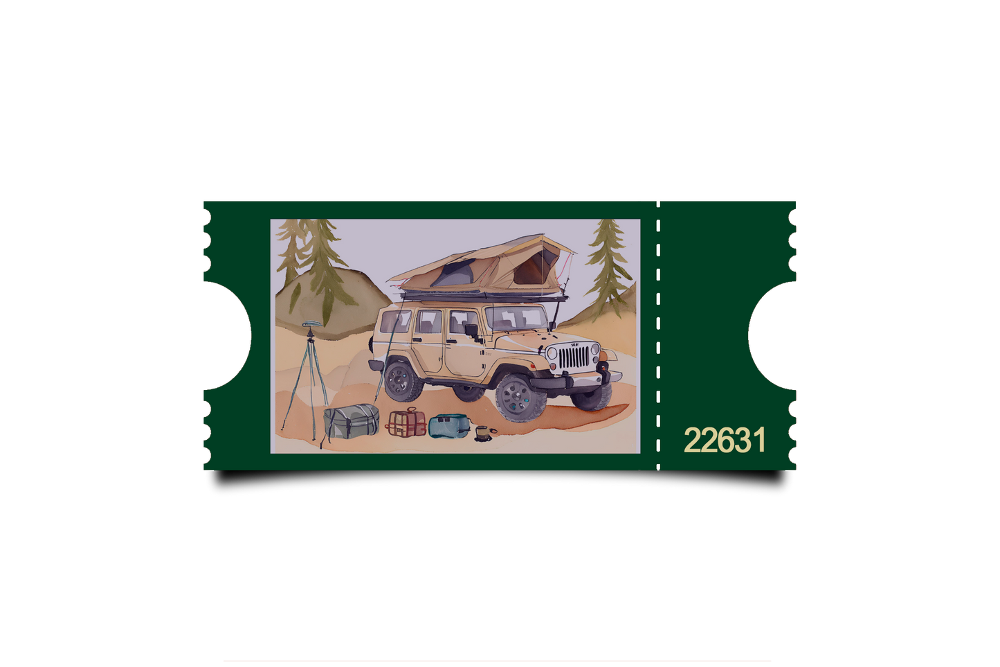 Boleto Ilustracion N 22631