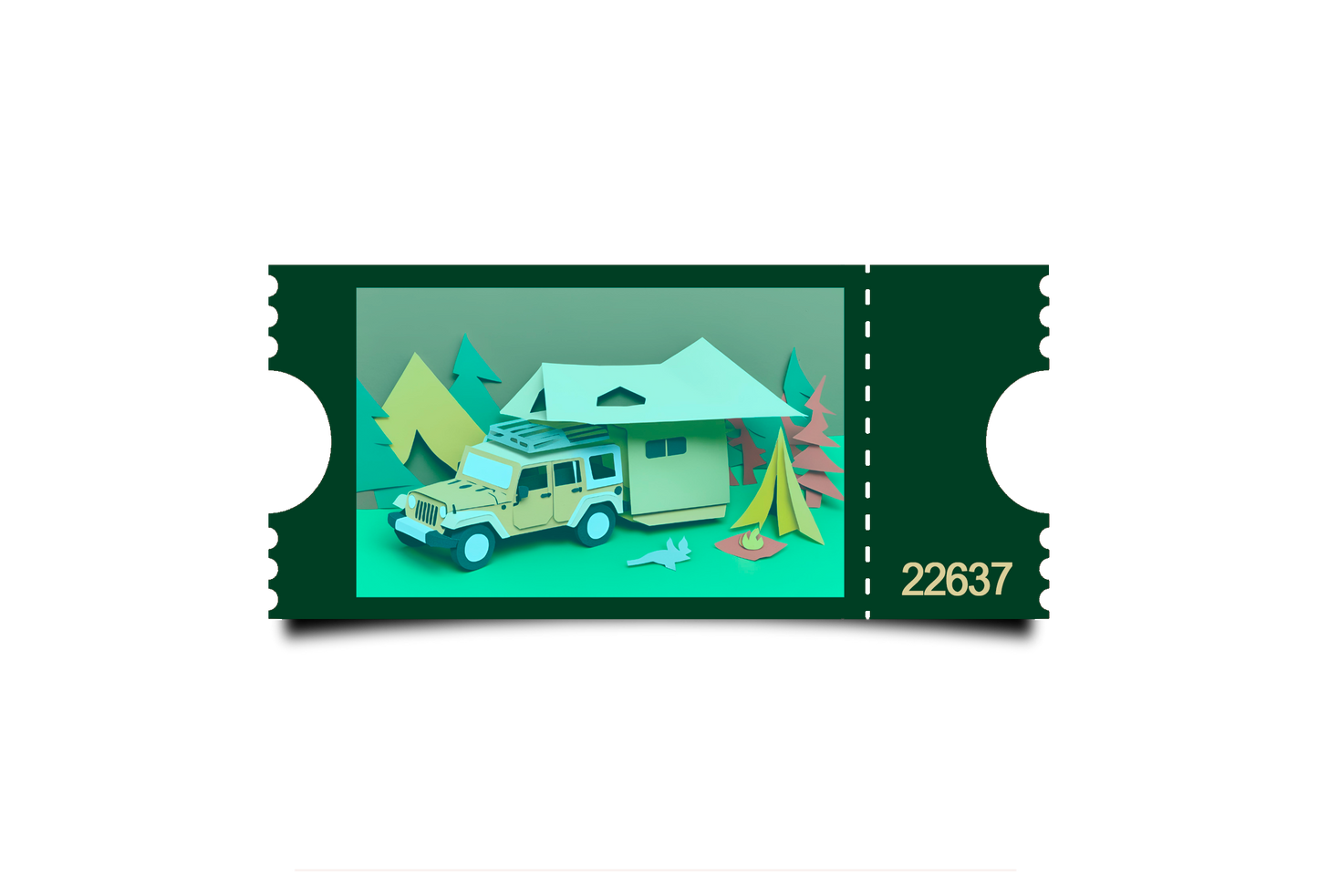 Boleto Ilustracion N 22637