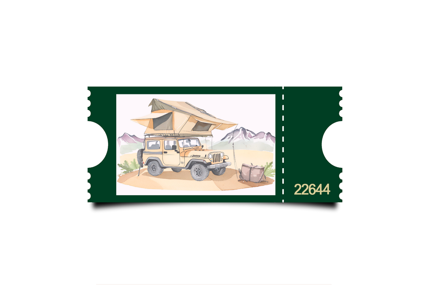 Boleto Ilustracion N 22644
