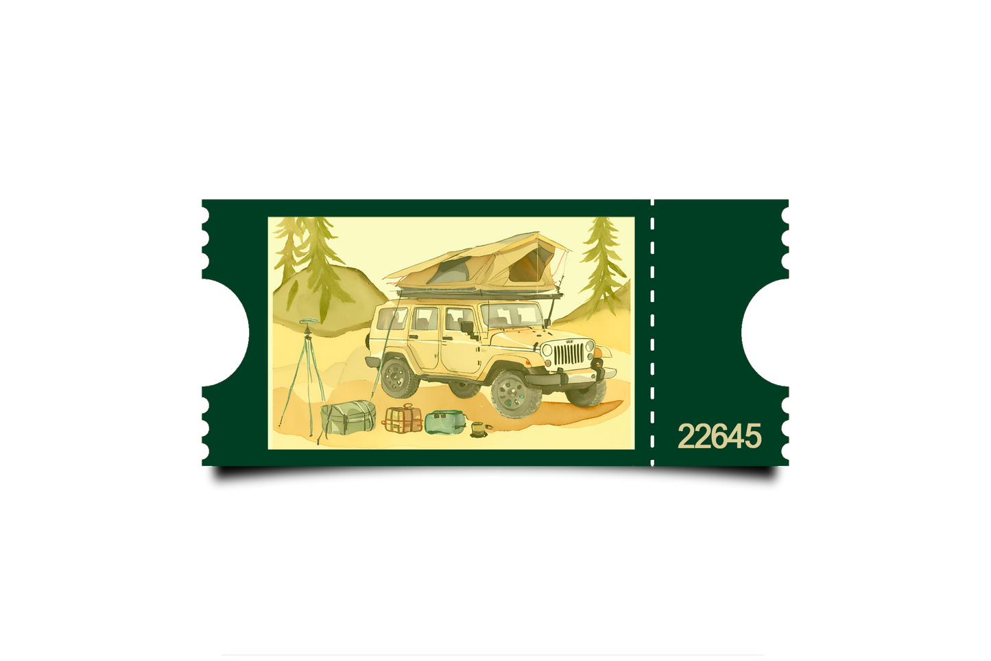 Boleto Ilustracion N 22645