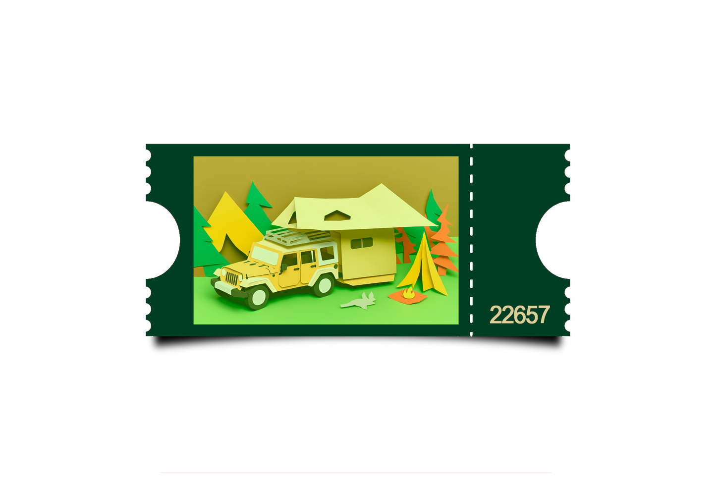 Boleto Ilustracion N 22657