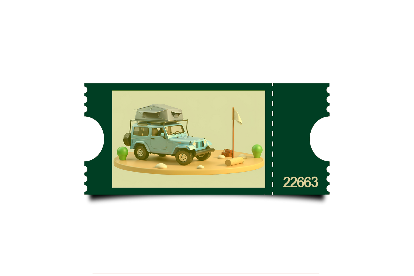 Boleto Ilustracion N 22663
