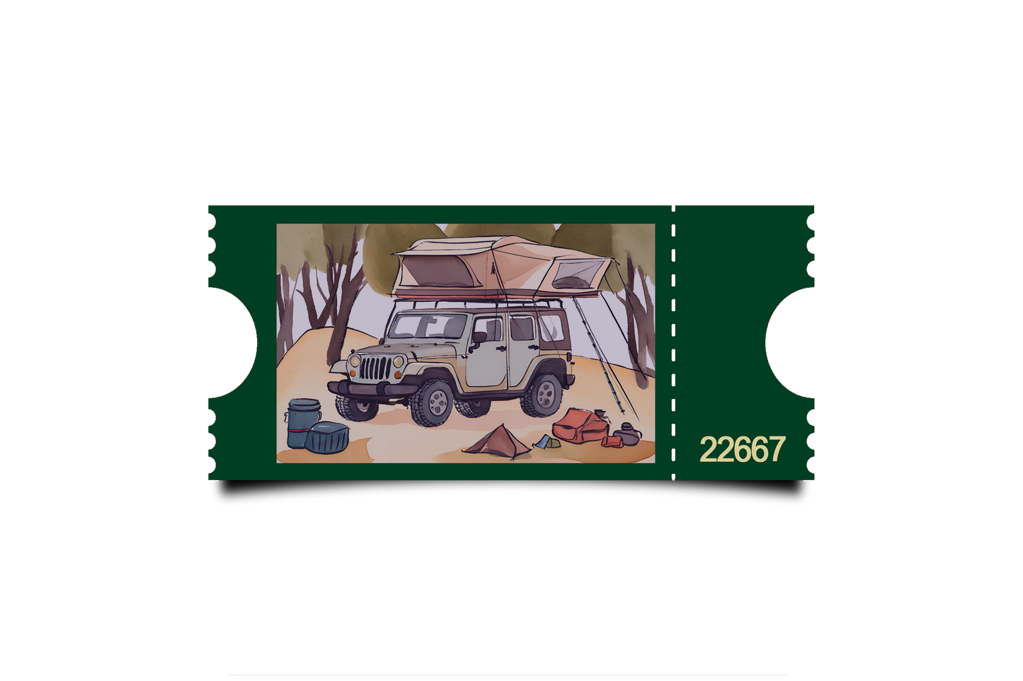 Boleto Ilustracion N 22667