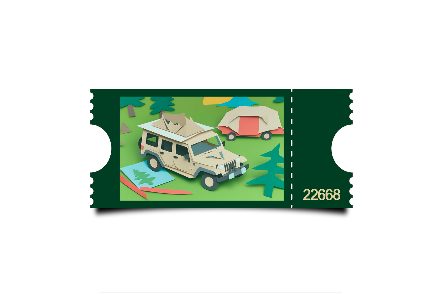Boleto Ilustracion N 22668