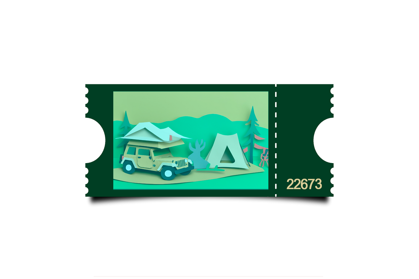 Boleto Ilustracion N 22673
