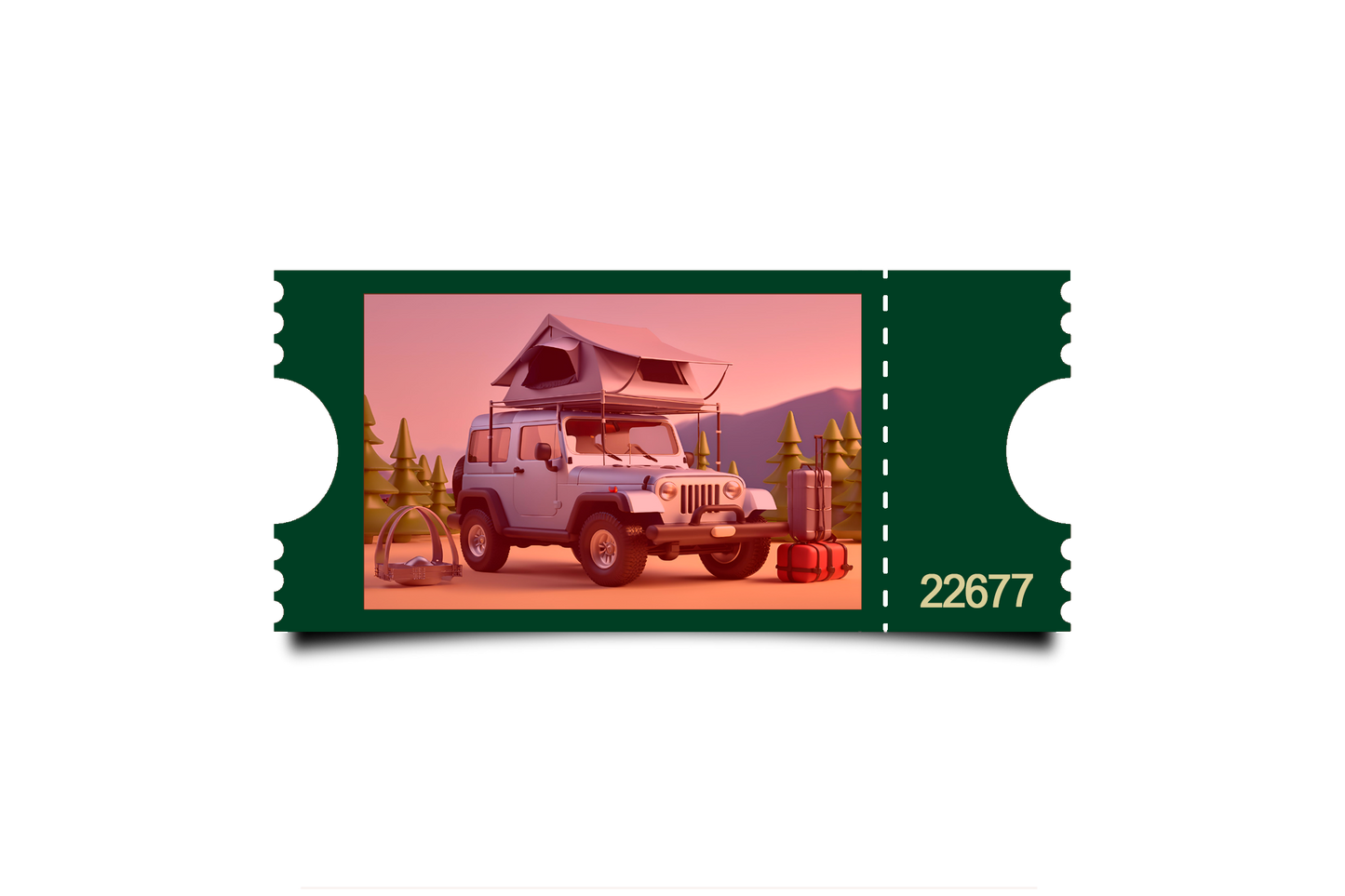 Boleto Ilustracion N 22677