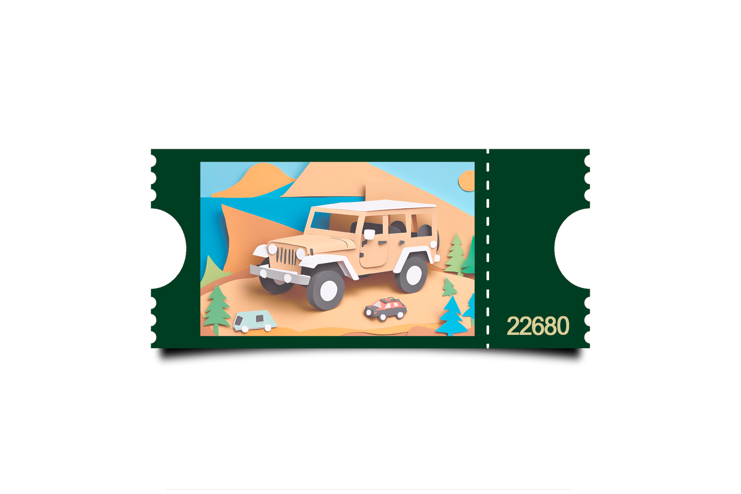 Boleto Ilustracion N 22680