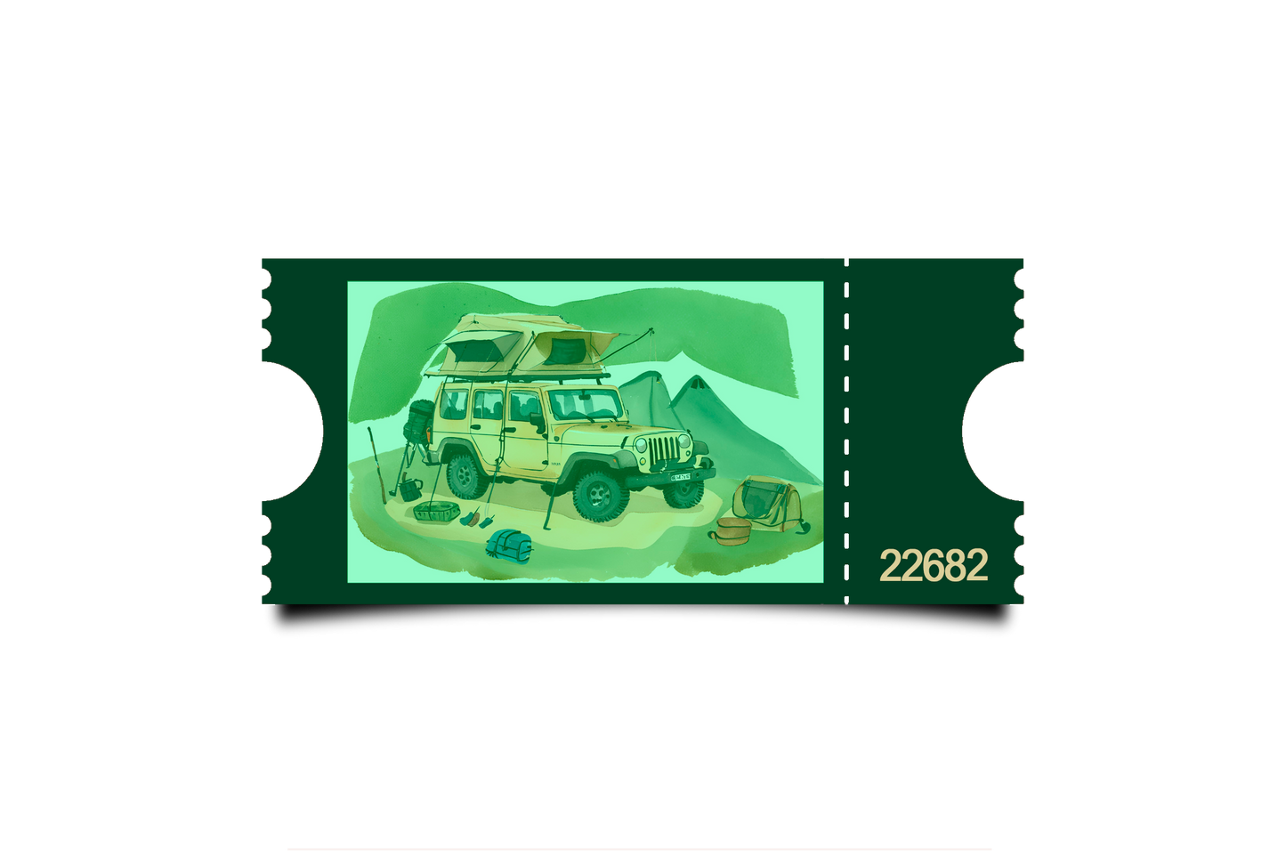Boleto Ilustracion N 22682