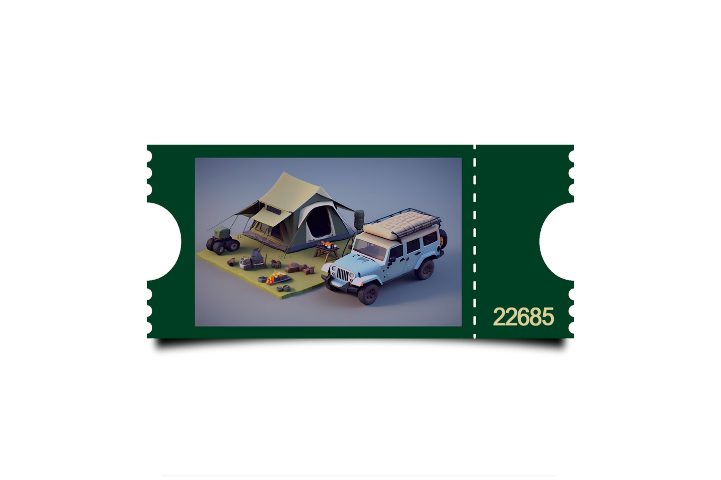 Boleto Ilustracion N 22685