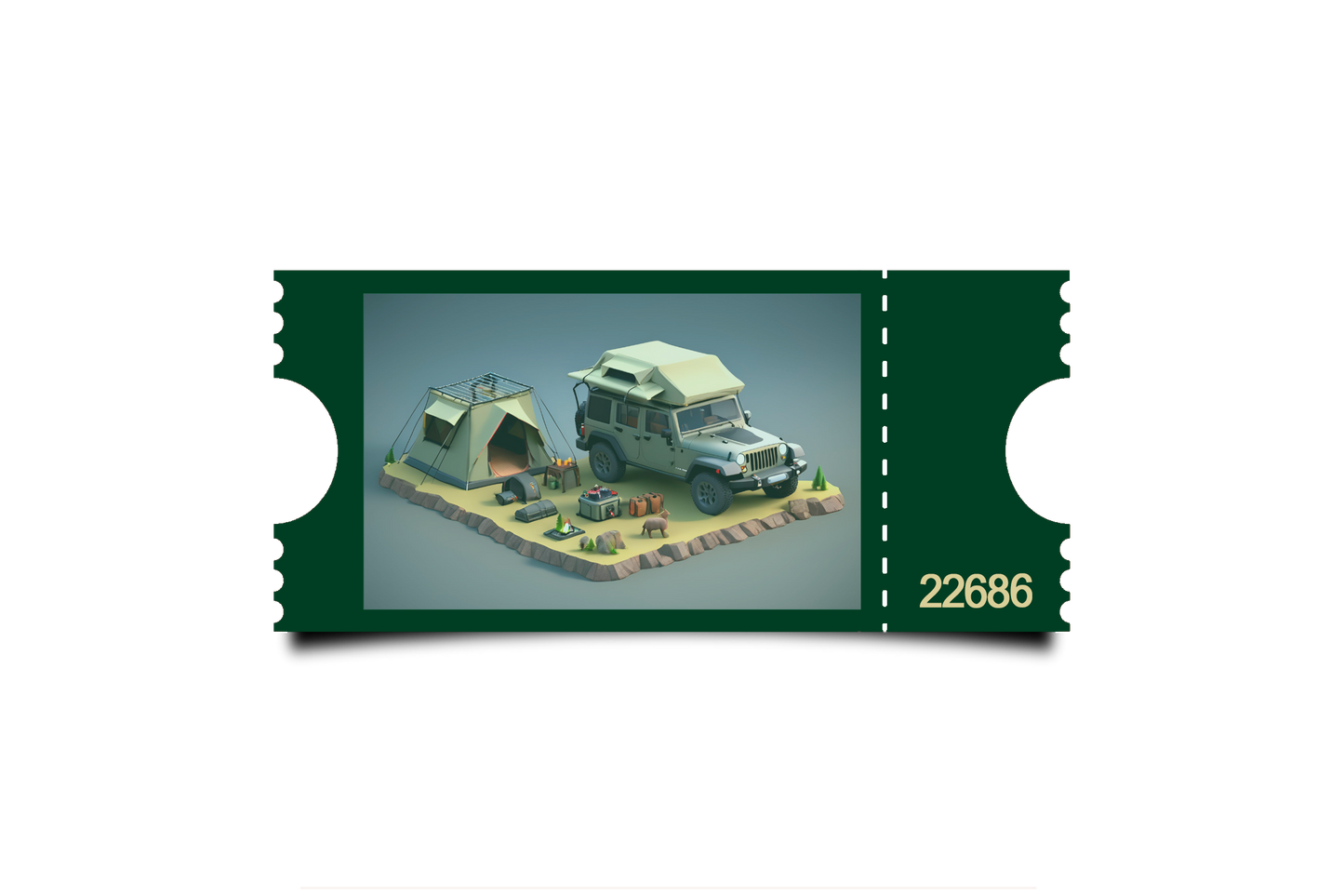 Boleto Ilustracion N 22686