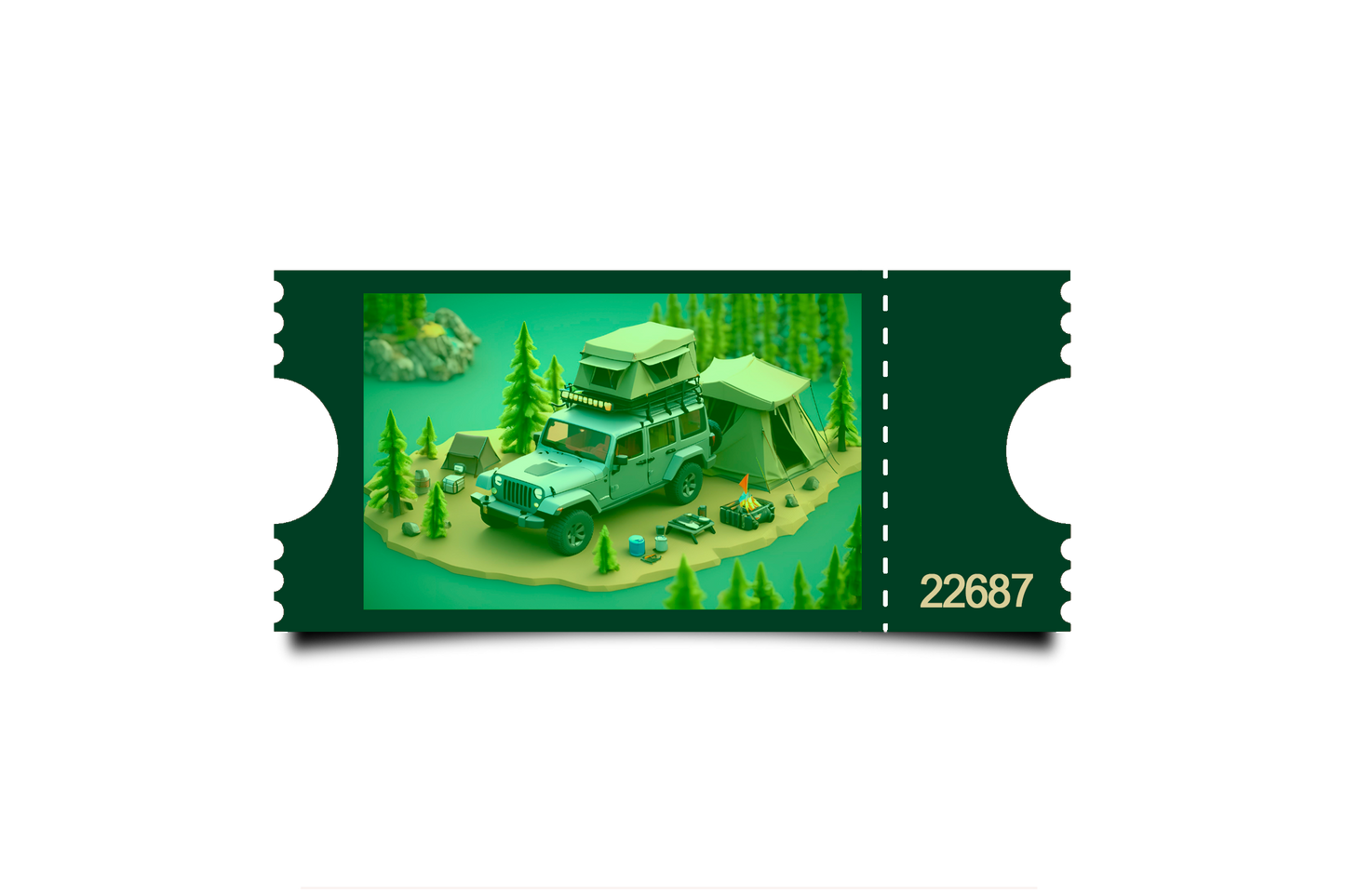 Boleto Ilustracion N 22687