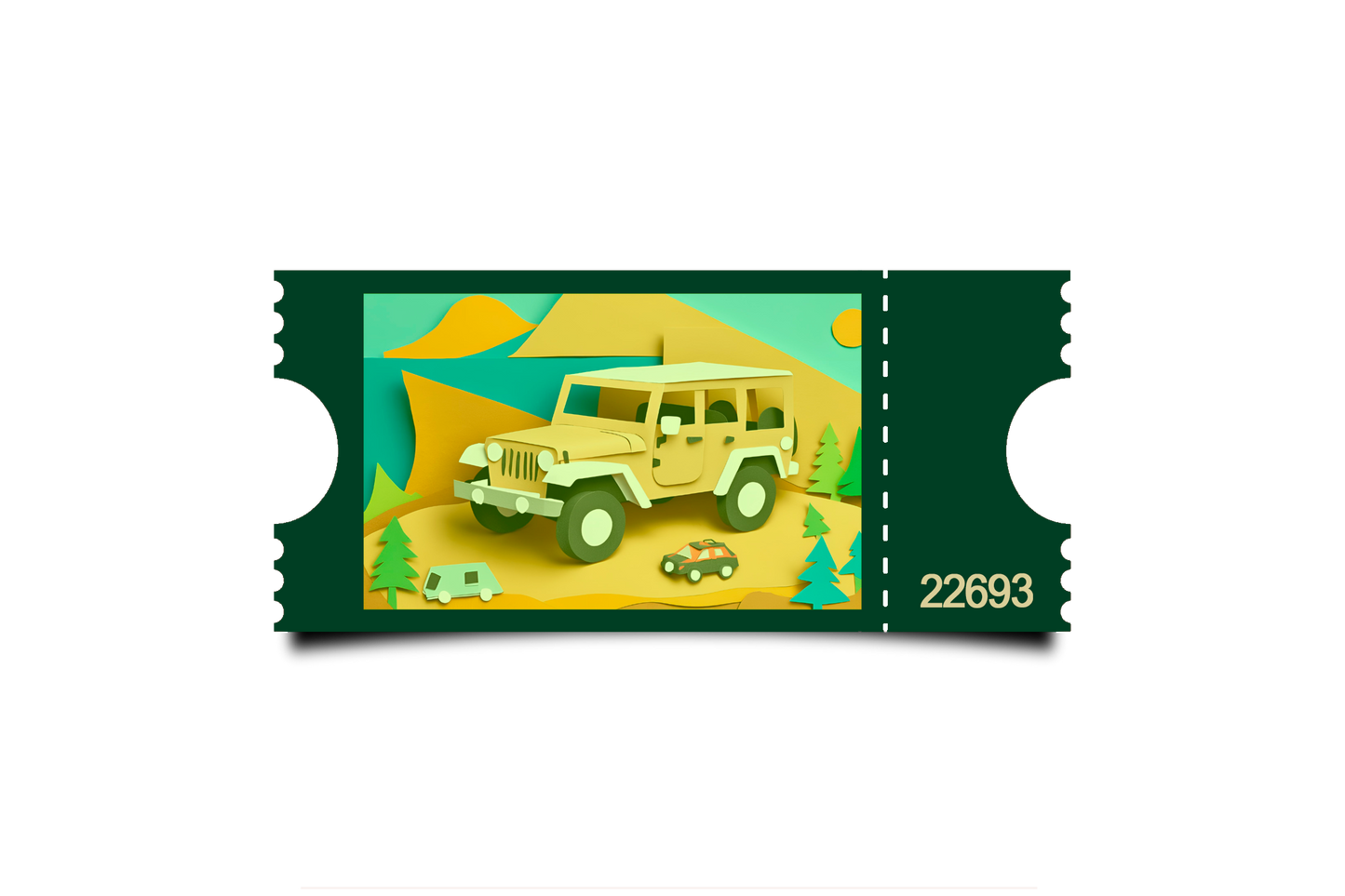 Boleto Ilustracion N 22693