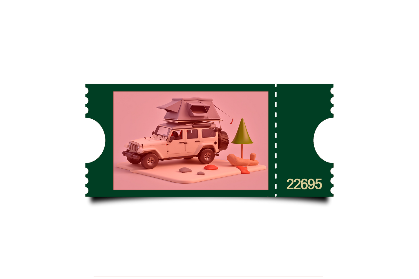 Boleto Ilustracion N 22695