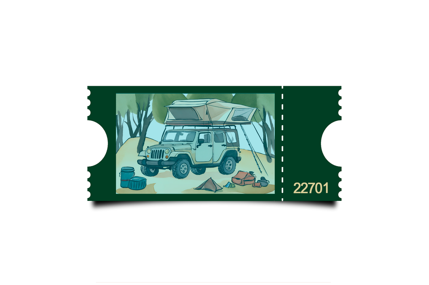 Boleto Ilustracion N 22701