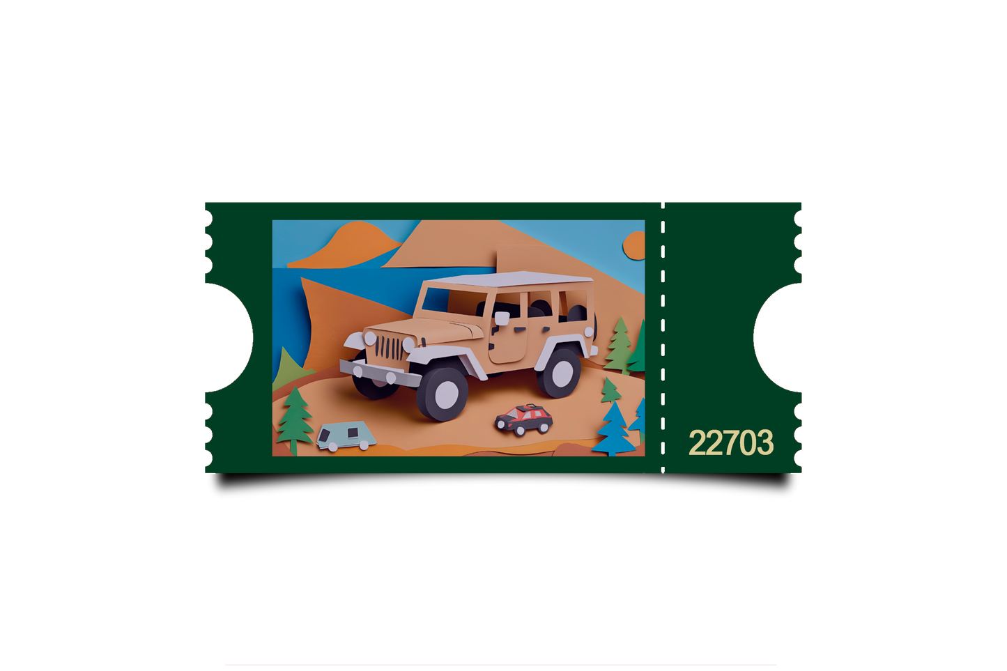 Boleto Ilustracion N 22703