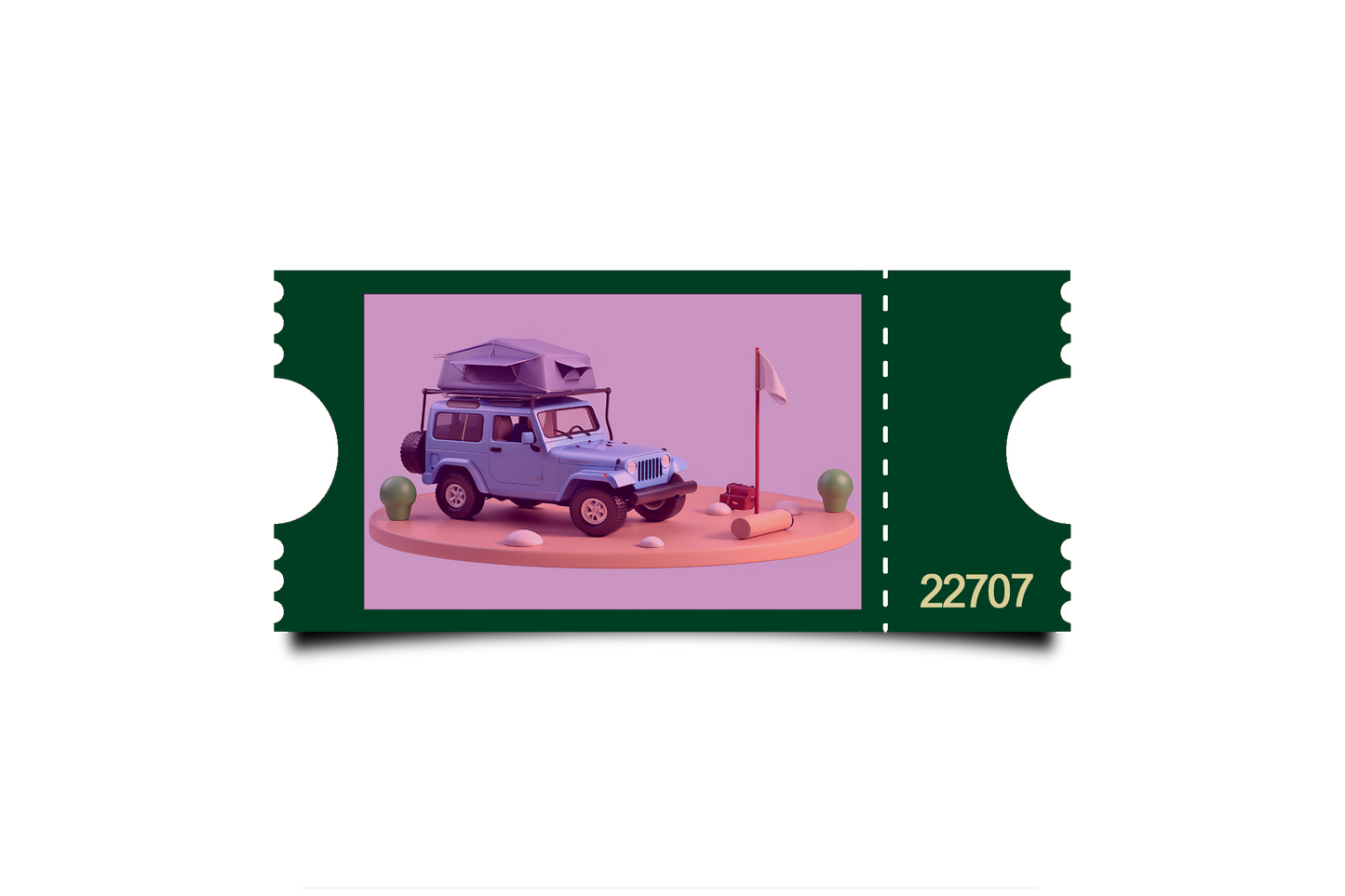 Boleto Ilustracion N 22707