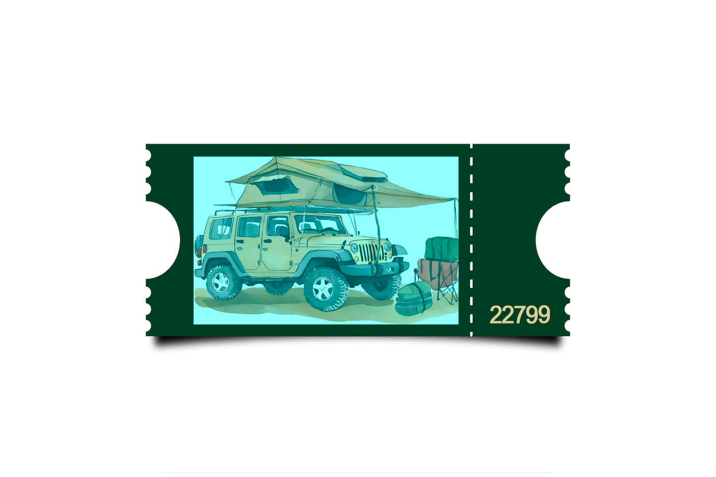 Boleto Ilustracion N 22799