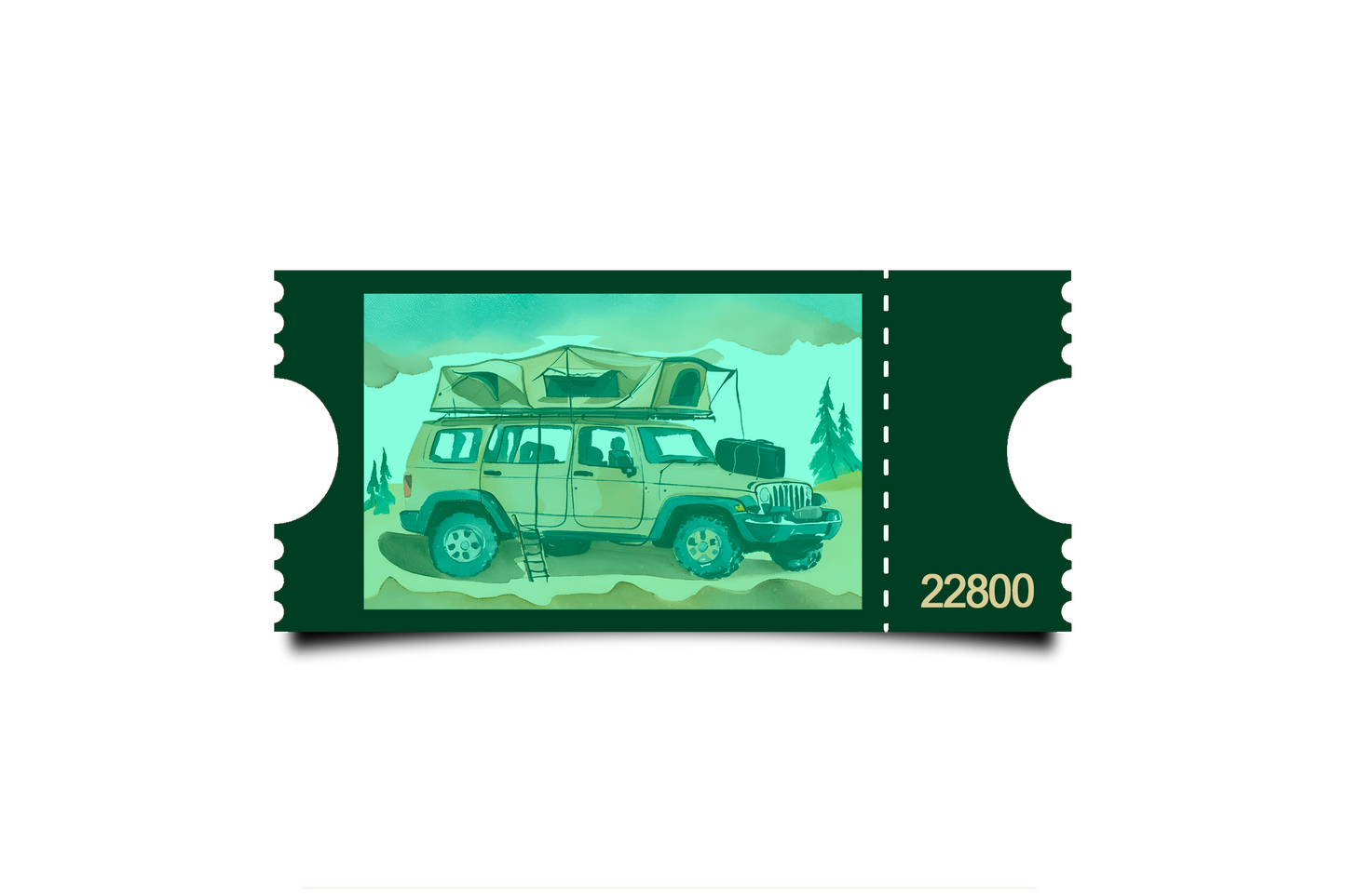Boleto Ilustracion N 22800