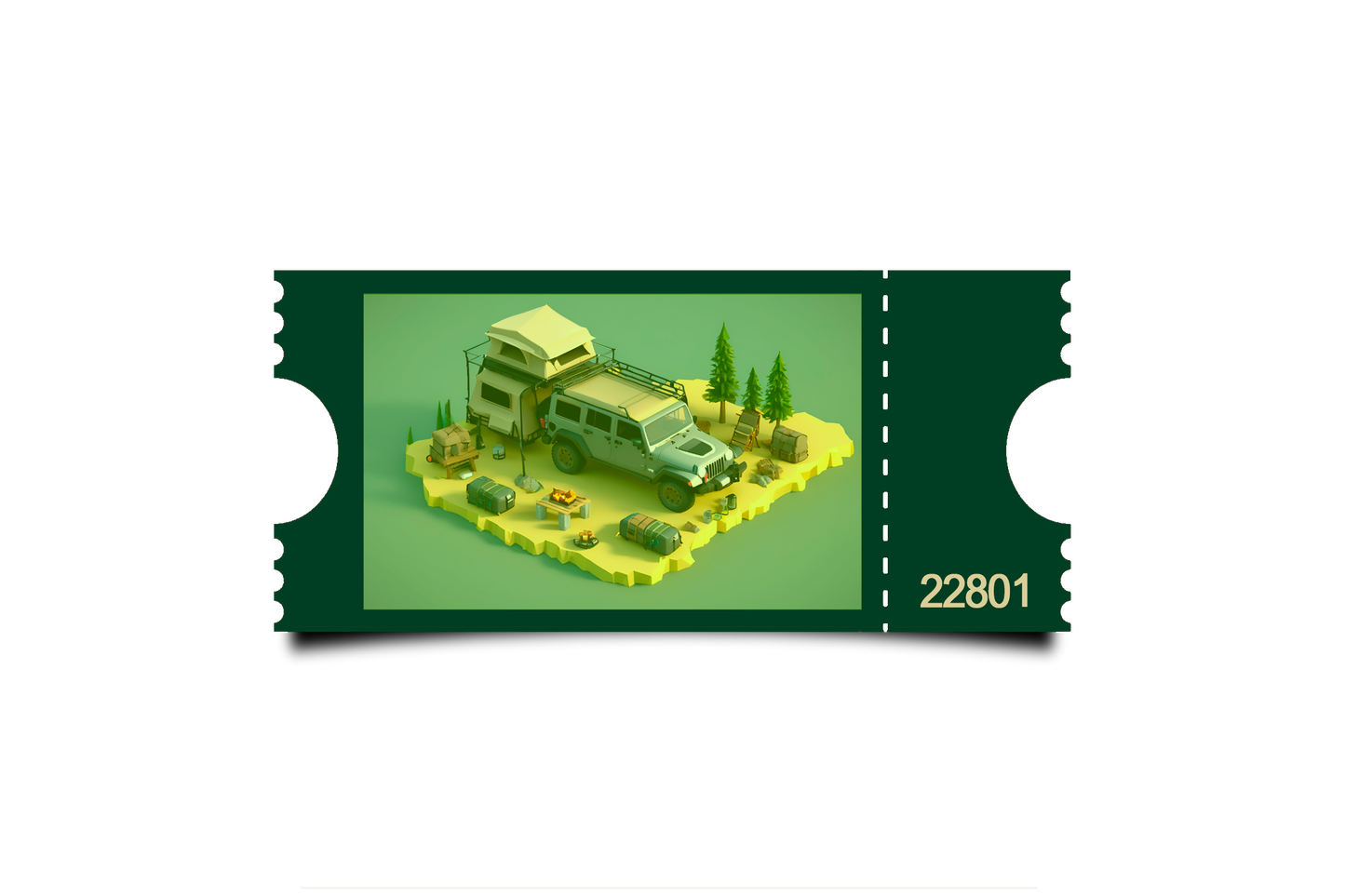Boleto Ilustracion N 22801