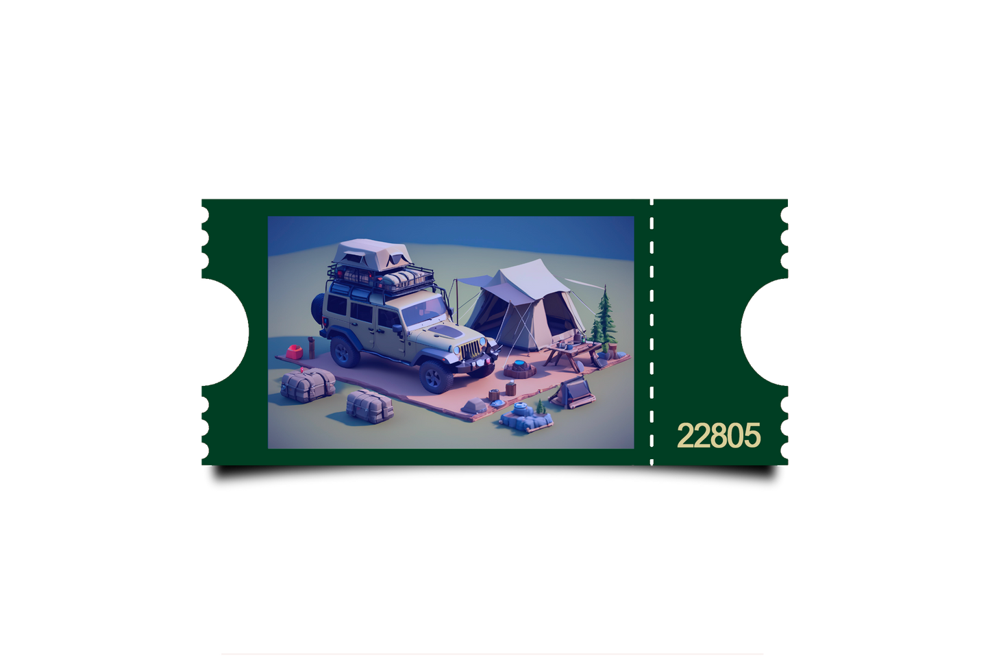 Boleto Ilustracion N 22805