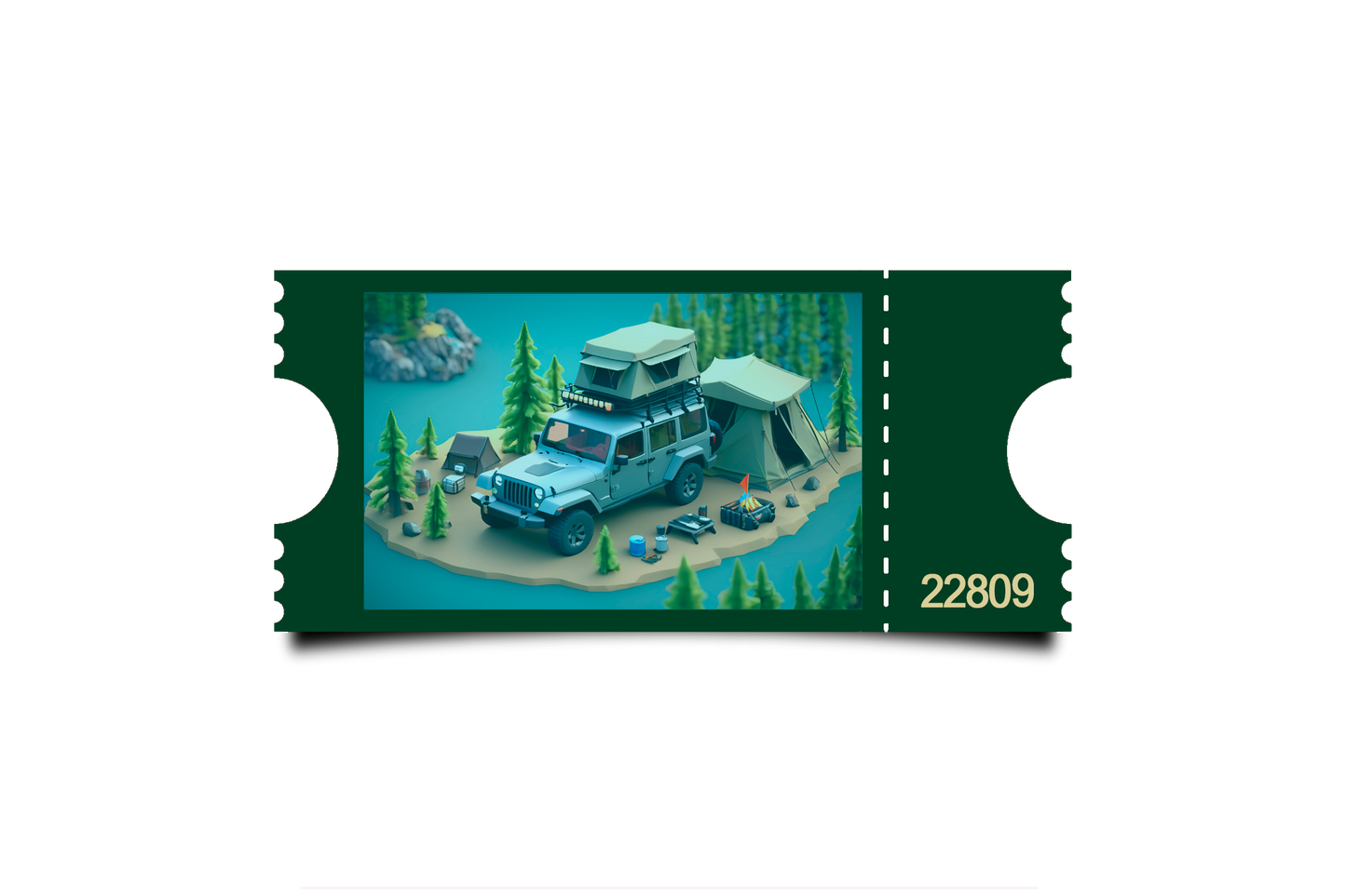 Boleto Ilustracion N 22809