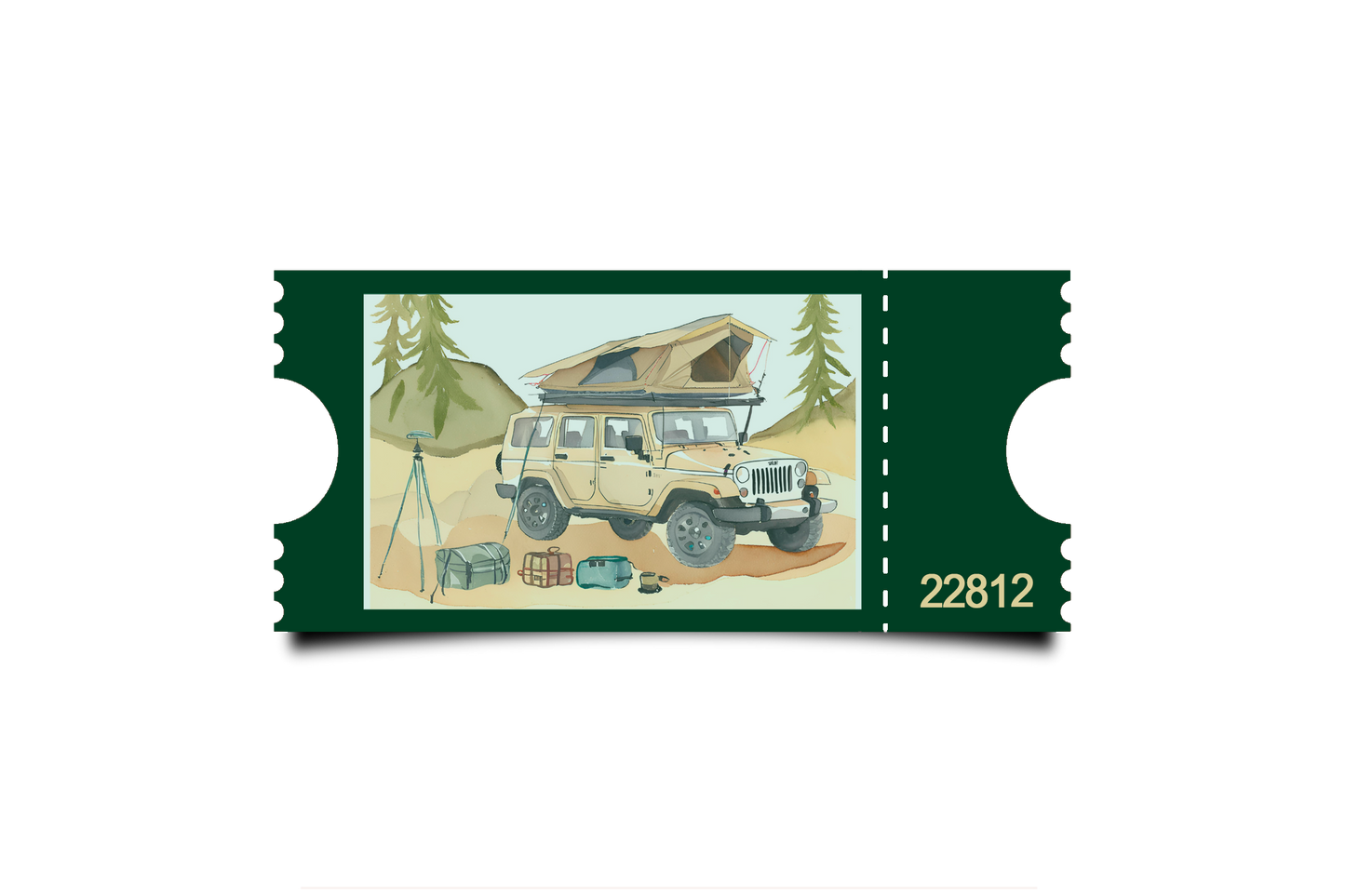 Boleto Ilustracion N 22812
