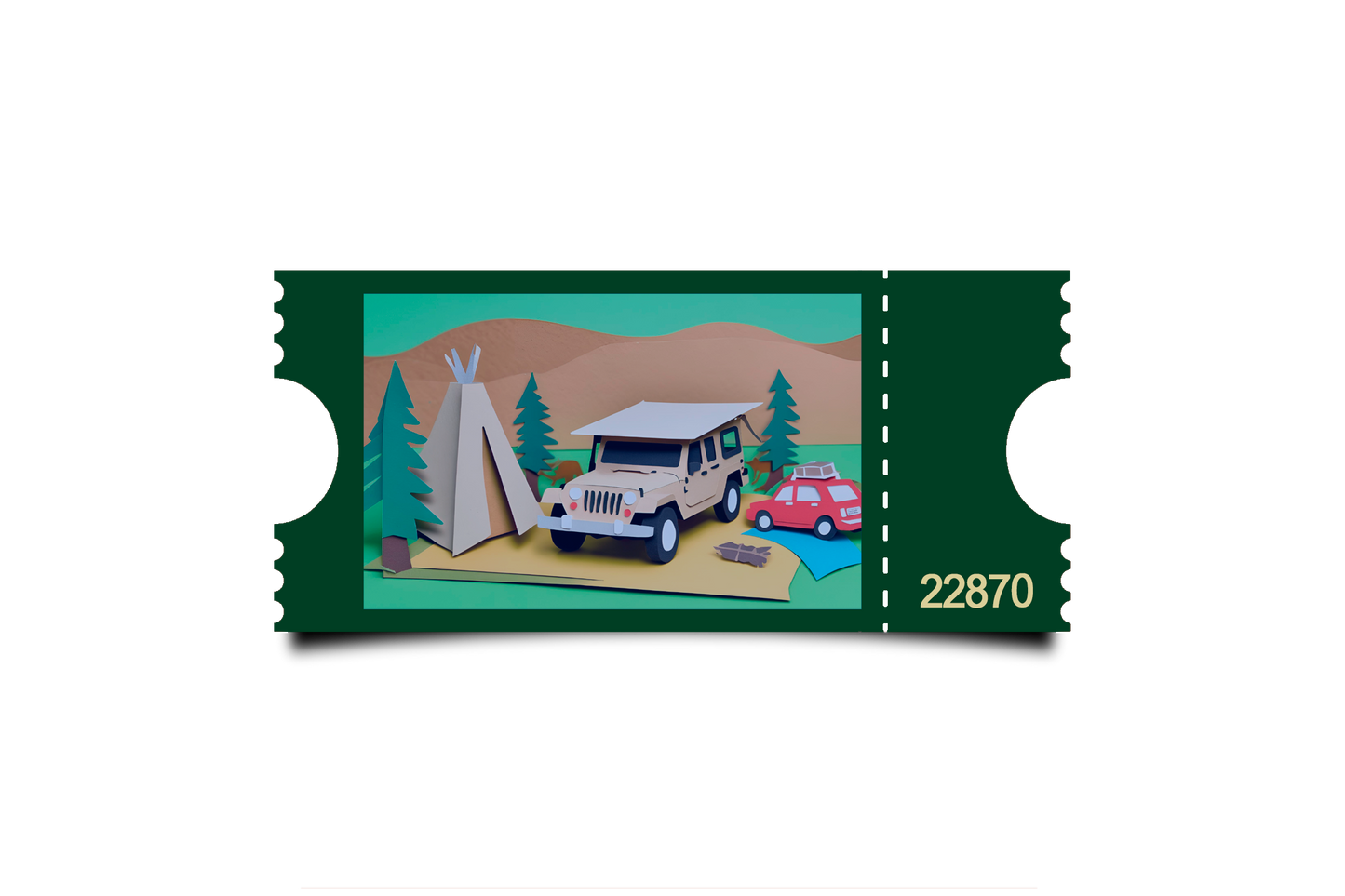 Boleto Ilustracion N 22870