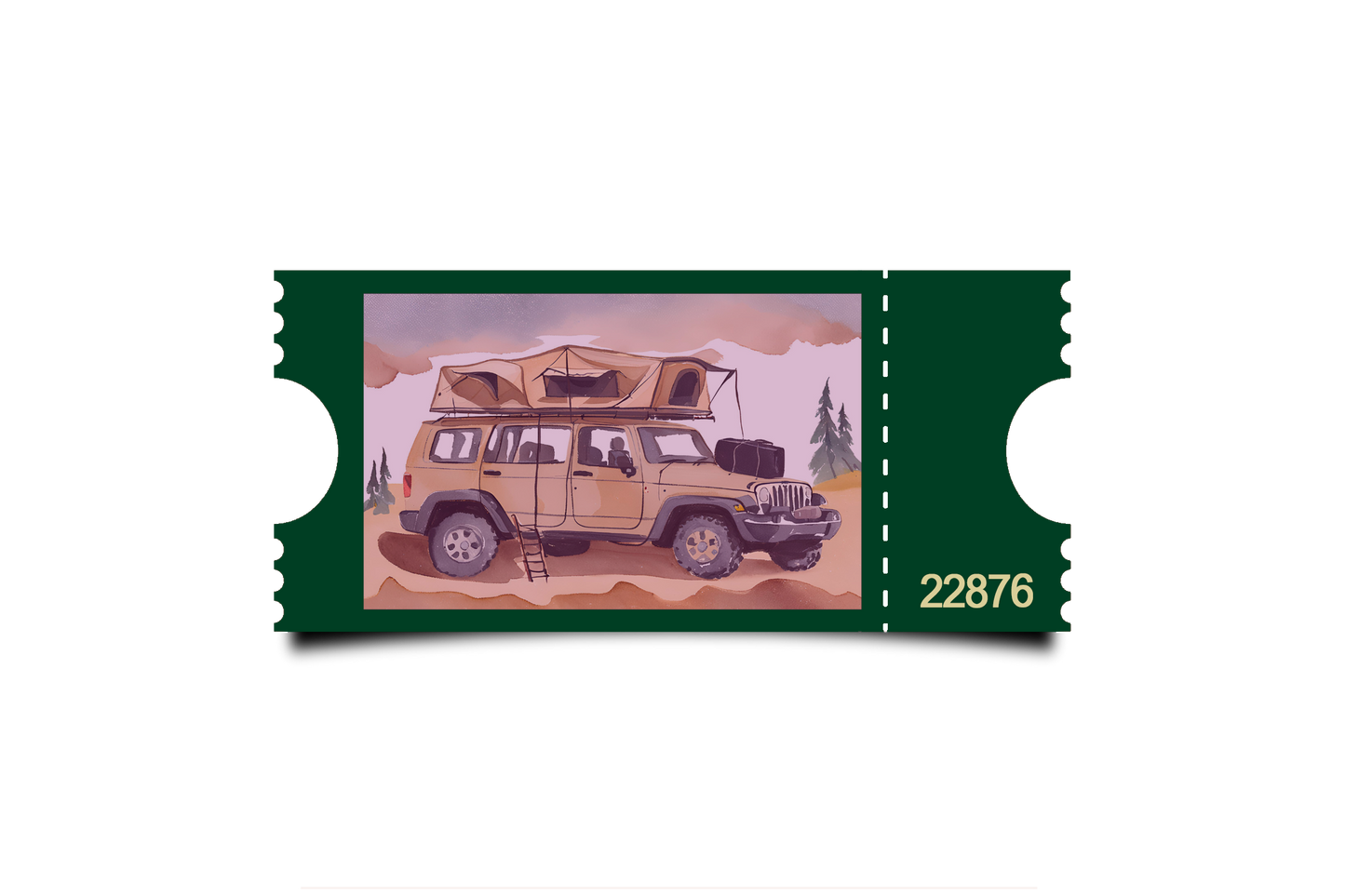 Boleto Ilustracion N 22876