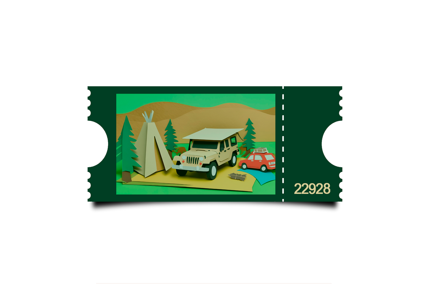Boleto Ilustracion N 22928