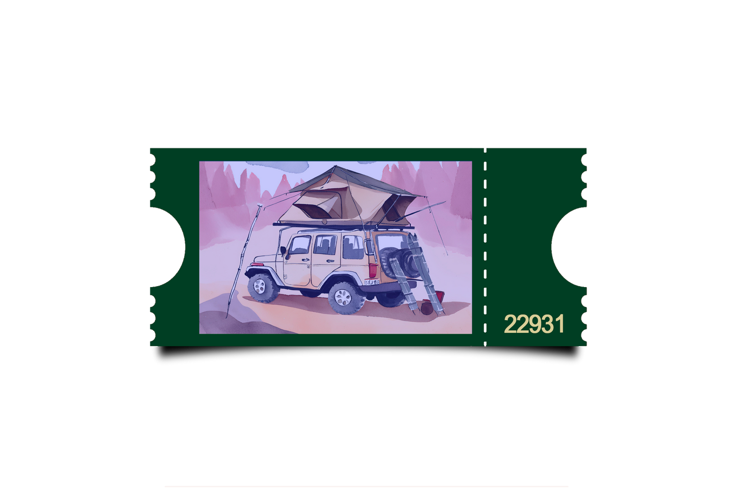 Boleto Ilustracion N 22931