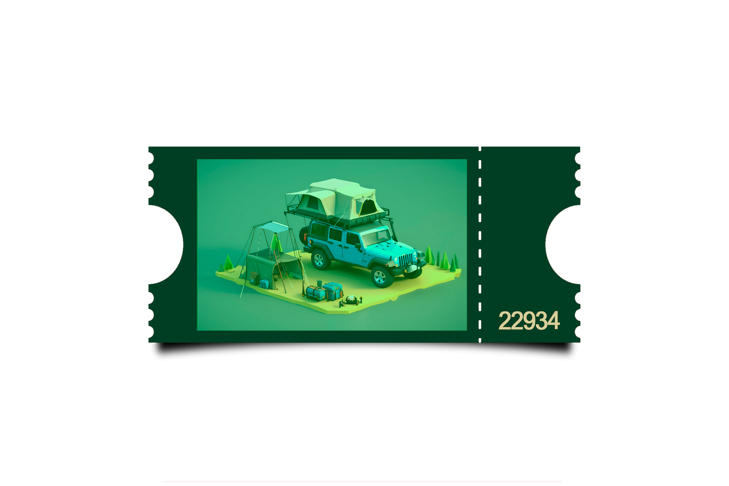 Boleto Ilustracion N 22934