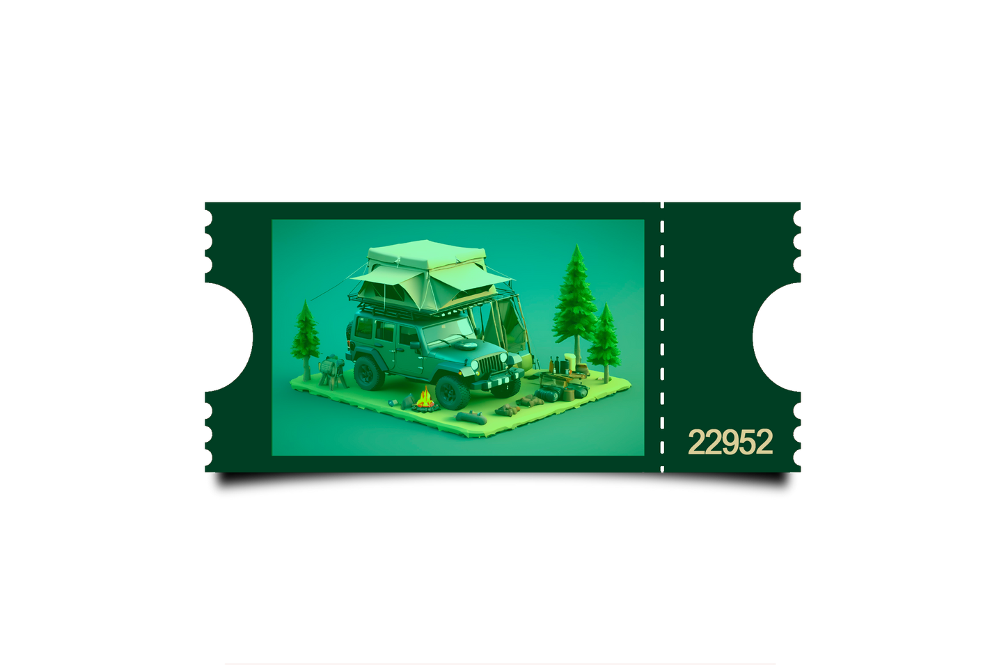 Boleto Ilustracion N 22952