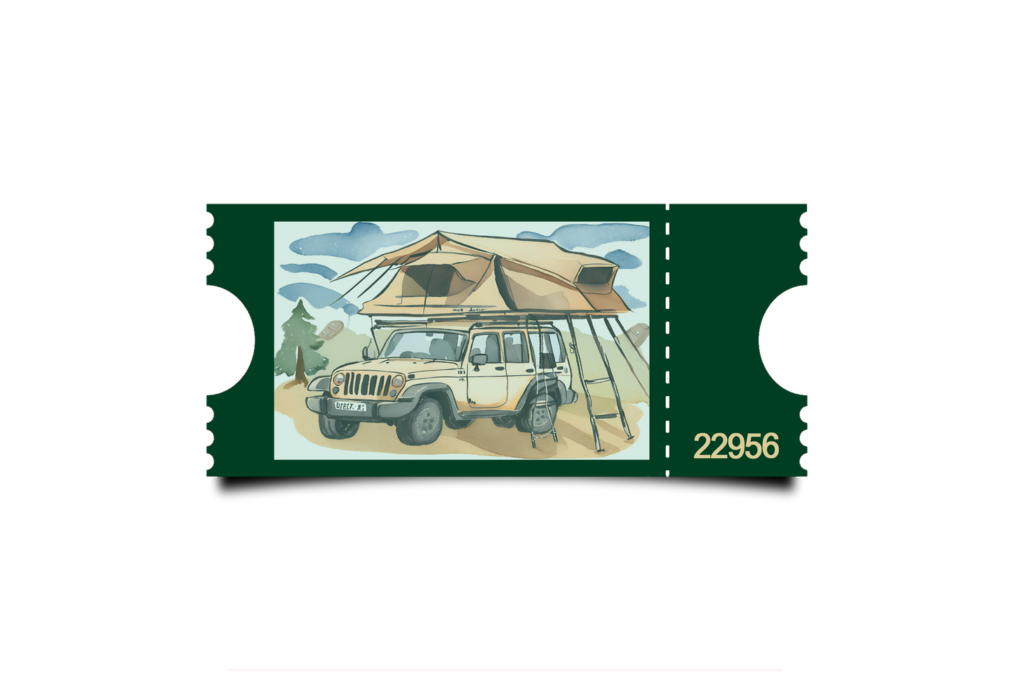 Boleto Ilustracion N 22956