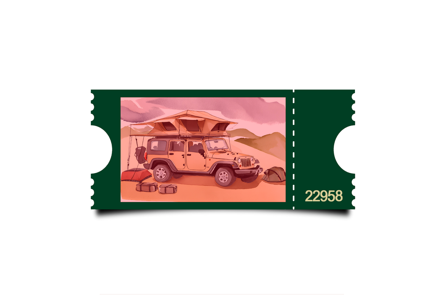 Boleto Ilustracion N 22958