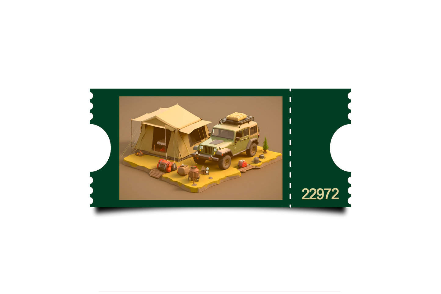 Boleto Ilustracion N 22972