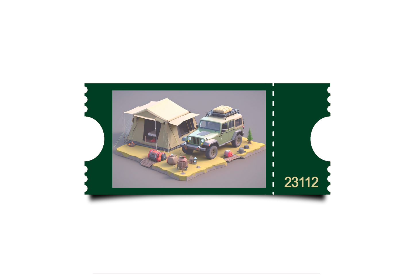 Boleto Ilustracion N 23112