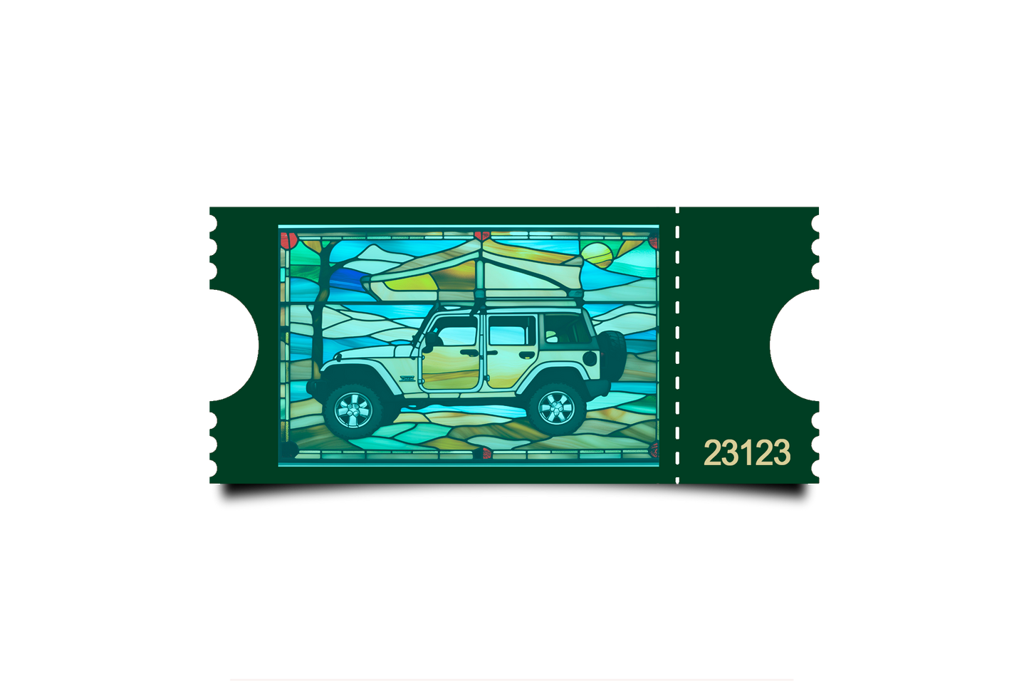 Boleto Ilustracion N 23123