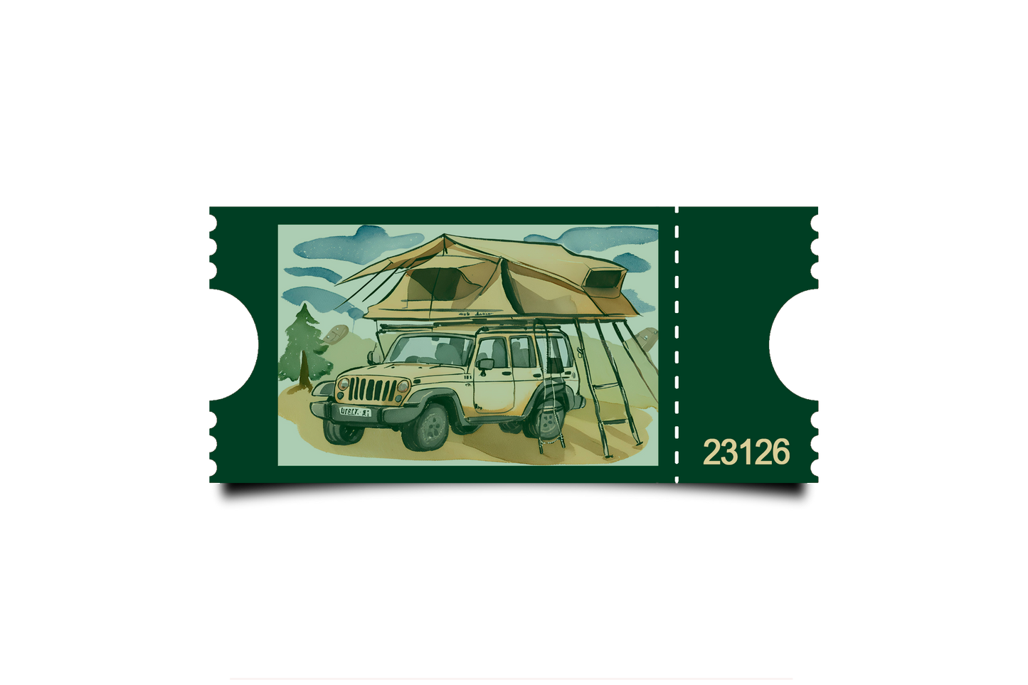 Boleto Ilustracion N 23126