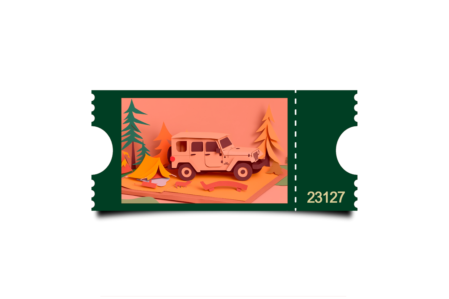 Boleto Ilustracion N 23127