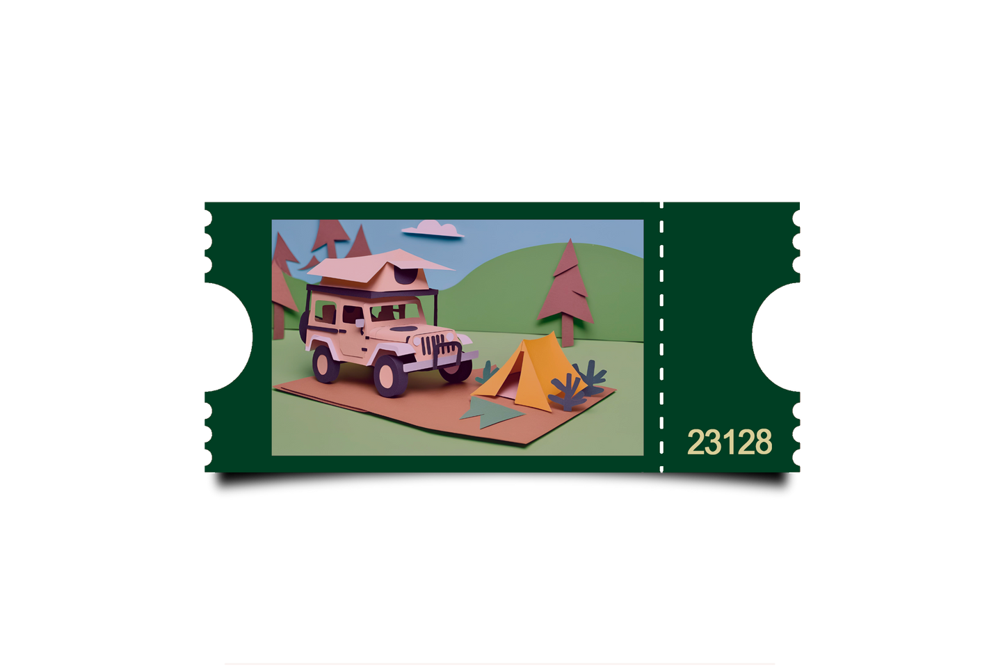 Boleto Ilustracion N 23128