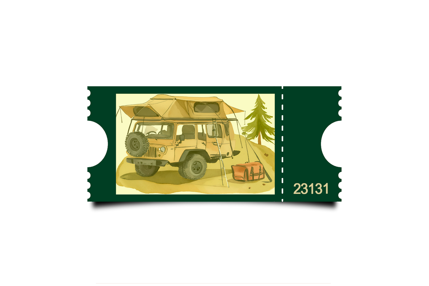 Boleto Ilustracion N 23131