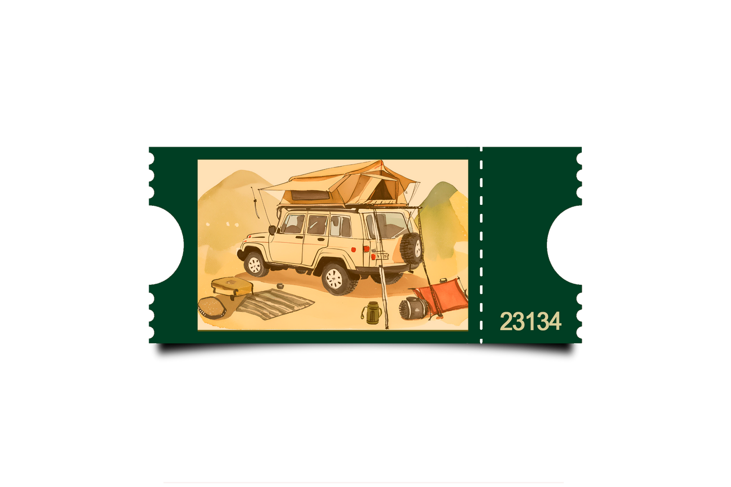 Boleto Ilustracion N 23134