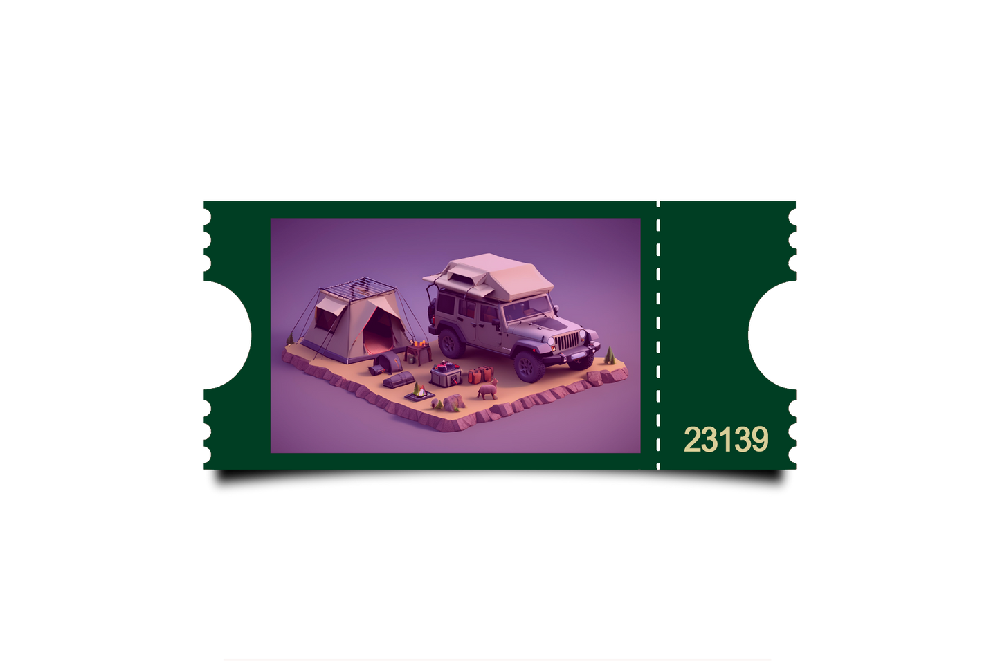 Boleto Ilustracion N 23139