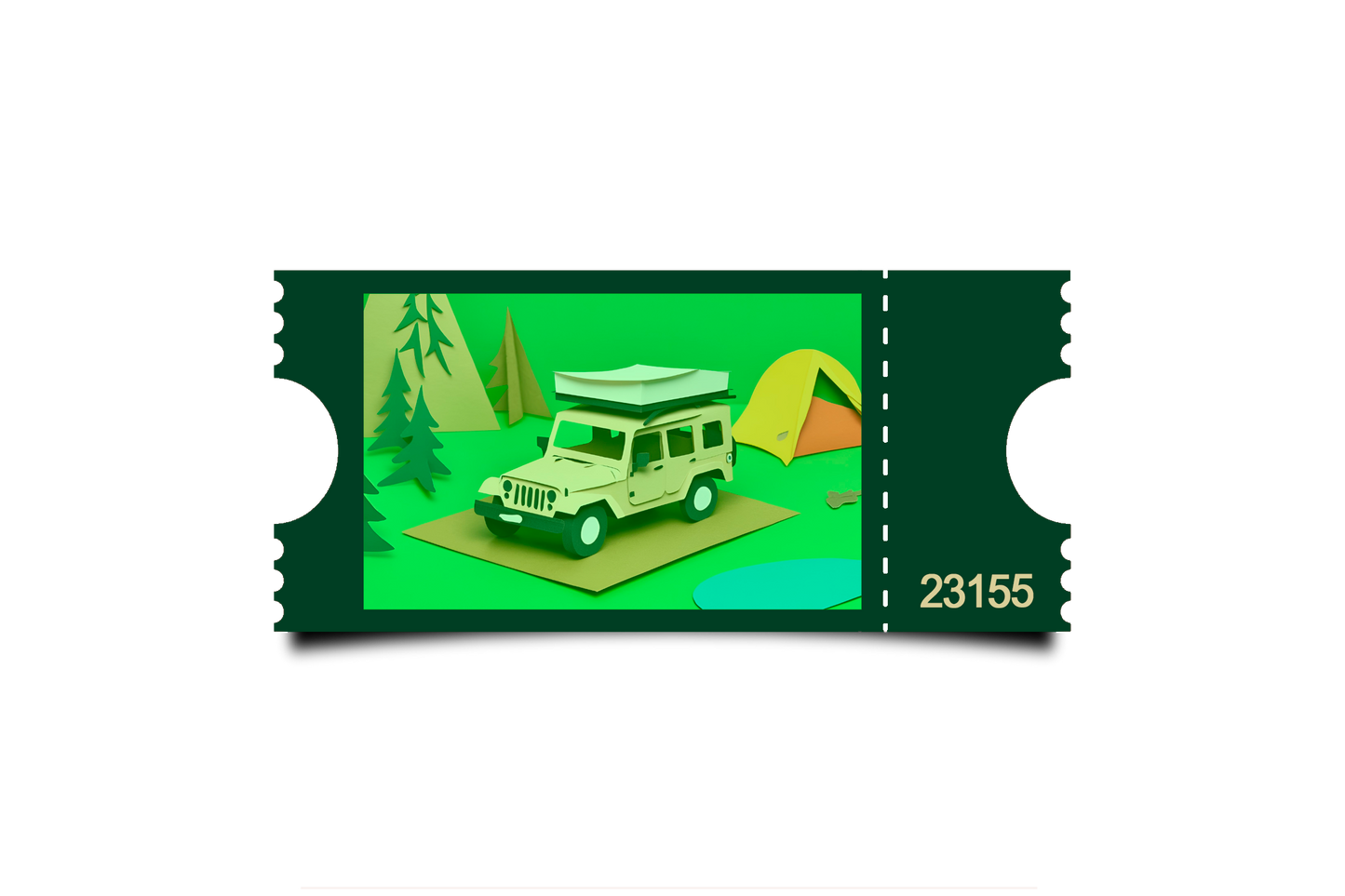 Boleto Ilustracion N 23155