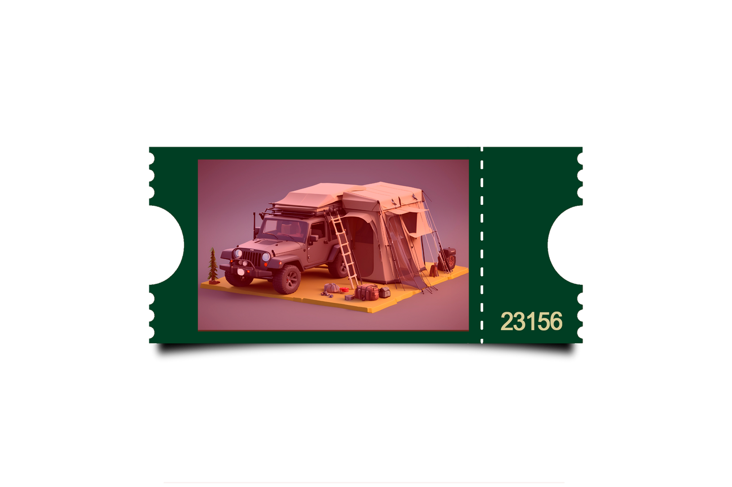 Boleto Ilustracion N 23156